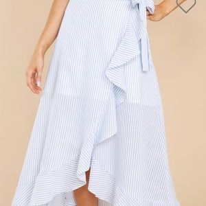 NWT midi skirt from red dress